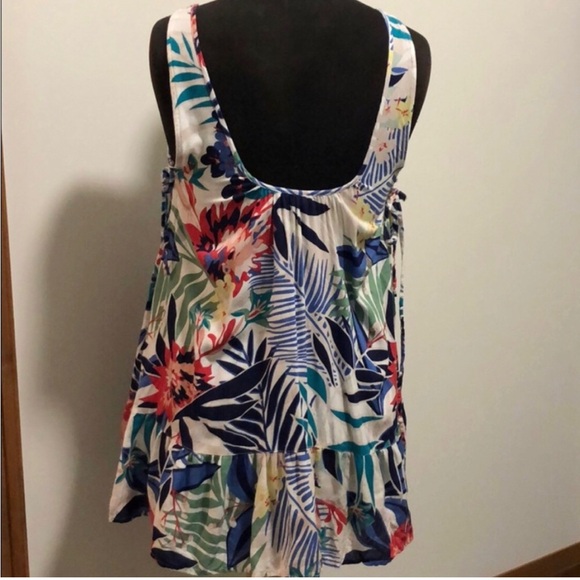 90s/Y2K Roxy Floral Dress/Cover Up, Size XS - Picture 4 of 8